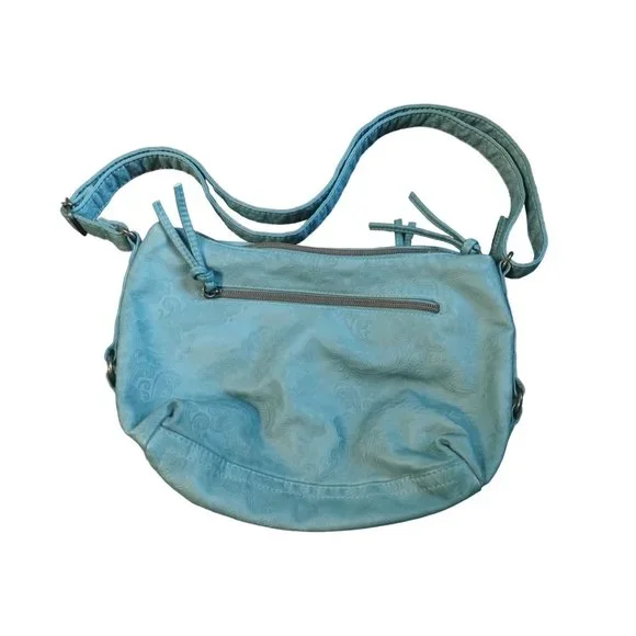 Stone Mountain USA Teal Handbag Shoulder Bag Purse Adjustable Strap Women's - Picture 2 of 16